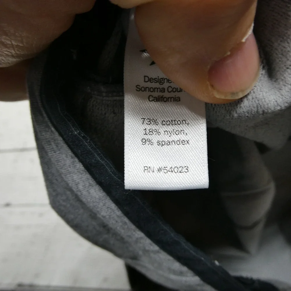 Athleta Sentry‎ Hoodie Womens XS Gray Zip Up Stretch Pocket Thumbhole Athletic - Picture 7 of 8